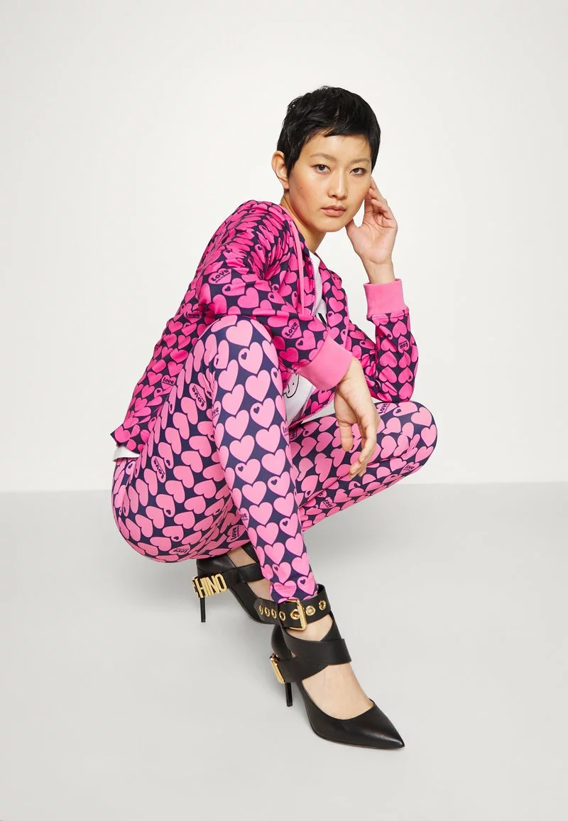 LOVE MOSCHINO Leggings - Hosen - Fuxia 4 LOVE MOSCHINO Leggings - Hosen - Fuxia - Image 4