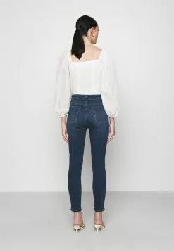 7 For All Mankind AUBREY - Jeans Skinny Fit - Dark Blue 8 7 For All Mankind AUBREY - Jeans Skinny Fit - Dark Blue -Hosen Elegante Boutique bbba77ea39934d738f37fd54634e7012