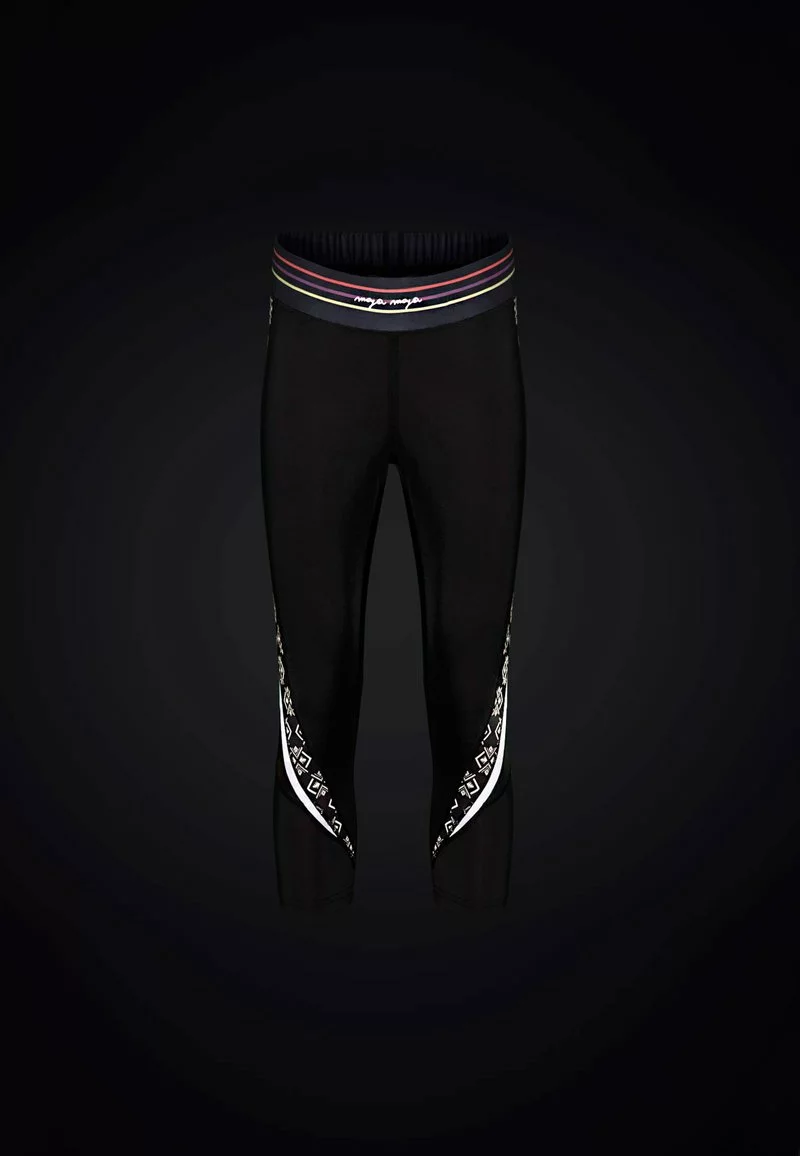 MAYA MAYA RUNNING ANAMI - Shorts - Black 4 MAYA MAYA RUNNING ANAMI - Shorts - Black - Image 4