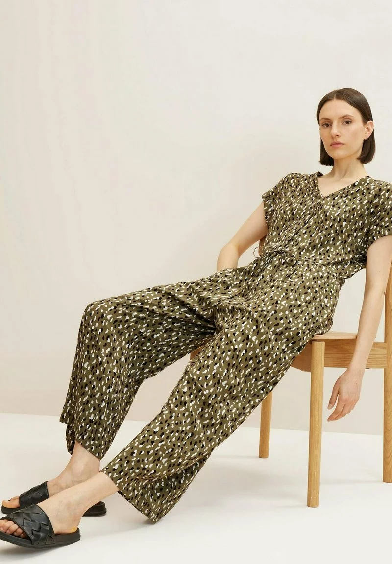 Tom Tailor BASIC - Jumpsuit - Abstract Dot Design 5 Tom Tailor BASIC - Jumpsuit - Abstract Dot Design - Image 5