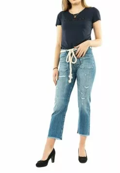 LE TEMPS DES CERISES Jeans Straight Leg - Bleu 10 LE TEMPS DES CERISES Jeans Straight Leg - Bleu -Hosen Elegante Boutique be0ef5c686fa4775a364d24537d4cd70 1