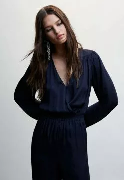 Mango VERA - Jumpsuit - Navy 8 Mango VERA - Jumpsuit - Navy -Hosen Elegante Boutique c0da46e9bd82422b96ff5def3f291834