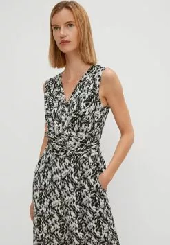 Comma OVERALL - Jumpsuit - Schwarz -Hosen Elegante Boutique c4b8cab6fcf0448e965d02644a689a06