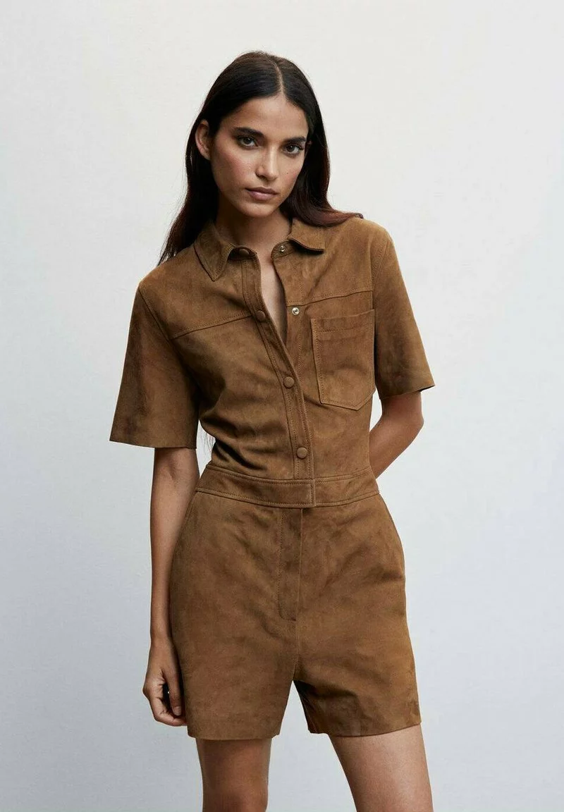 Mango ALMA - Jumpsuit - Brown 1 Mango ALMA - Jumpsuit - Brown