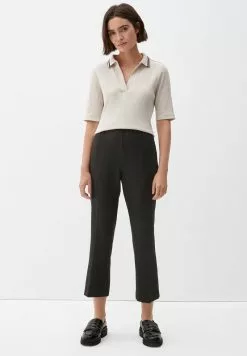 S.Oliver BLACK LABEL Stoffhose - Schwarz -Hosen Elegante Boutique c73ca5a9e5c8452d89e54c7bdfe86bca