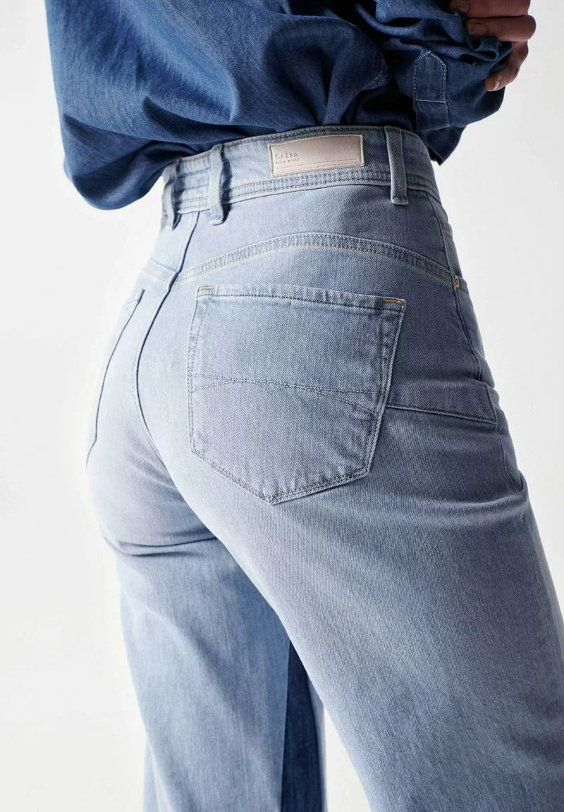Salsa Jeans SECRET GLAMOUR PUSH IN WIDE - Flared Jeans - Blue 5 Salsa Jeans SECRET GLAMOUR PUSH IN WIDE - Flared Jeans - Blue - Image 5