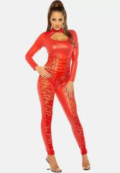 Koucla Jumpsuit - Rot