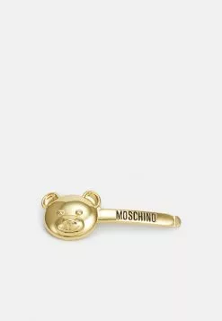 MOSCHINO BROOCH - Sonstige Accessoires - Shiny Gold-coloured
