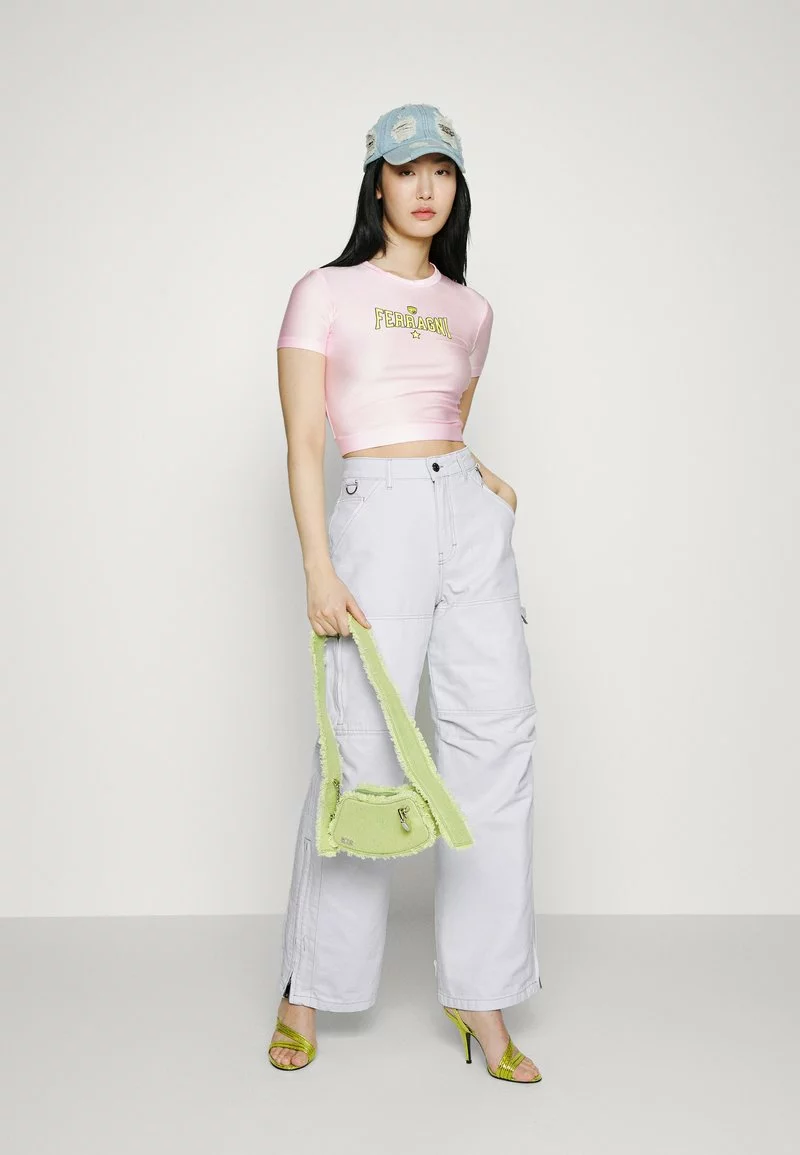 Wood Wood BRITNEY TROUSERS - Stoffhose - White 2 Wood Wood BRITNEY TROUSERS - Stoffhose - White - Image 2