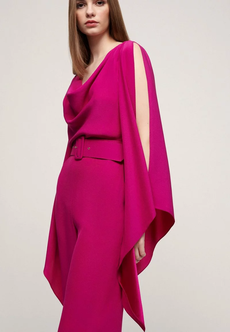 LUISA SPAGNOLI POMERANI - Jumpsuit - Fucsia 4 LUISA SPAGNOLI POMERANI - Jumpsuit - Fucsia - Image 4
