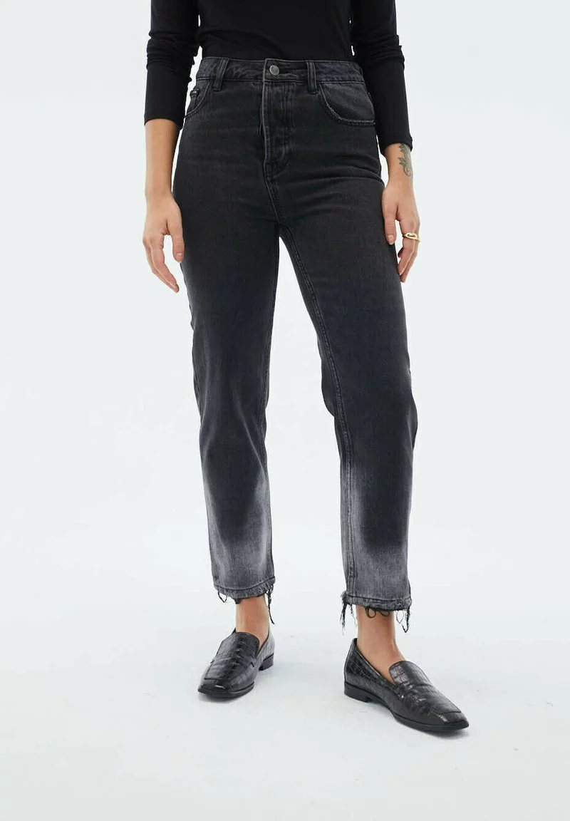 System Action FRAYED - Jeans Straight Leg - Black 5 System Action FRAYED - Jeans Straight Leg - Black - Image 5