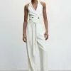 Mango SILENCIO - Jumpsuit - Blanc