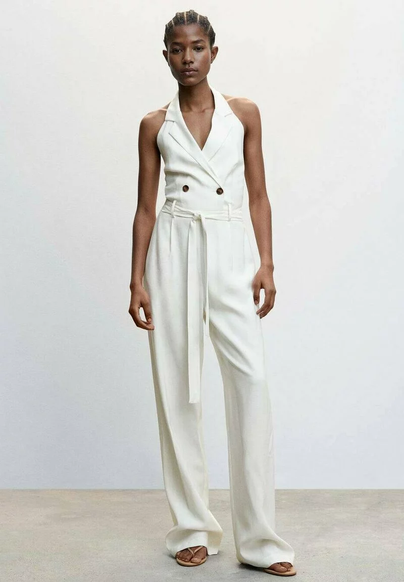 Mango SILENCIO - Jumpsuit - Blanc 1 Mango SILENCIO - Jumpsuit - Blanc