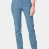 GOLDNER Jeans Straight Leg - Hellblau