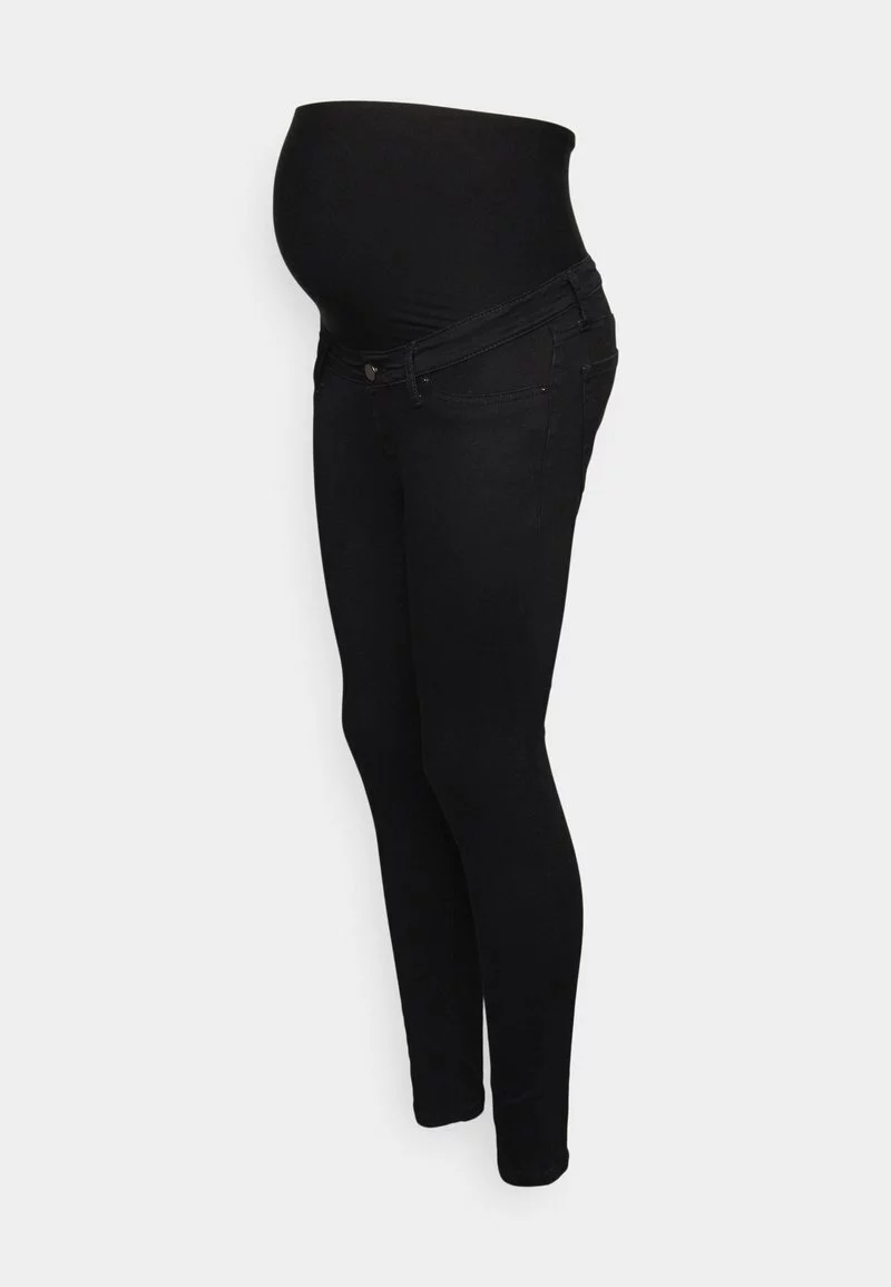 Anna Field MAMA Jeans Skinny Fit - Black 4 Anna Field MAMA Jeans Skinny Fit - Black - Image 4