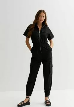 New Look ZIP UTILITY PARACHUTE - Jumpsuit - Black 10 New Look ZIP UTILITY PARACHUTE - Jumpsuit - Black -Hosen Elegante Boutique de61829f974b435ba591ea310975018a 1