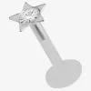 Adelia´s TEFLON EAR PIERCING STAR - Sonstige Accessoires - Klar