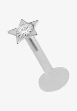 Adelia´s TEFLON EAR PIERCING STAR - Sonstige Accessoires - Klar