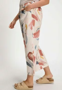 Ulla Popken MOTIF COUP DE PINCEAU CEINTURE ÉLASTIQUE - Stoffhose - Rose Poudré 9 Ulla Popken MOTIF COUP DE PINCEAU CEINTURE ÉLASTIQUE - Stoffhose - Rose Poudré -Hosen Elegante Boutique df616398a3bf4a05aa592d42351fbf67