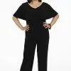 YOEK FLARE FIT - Jumpsuit - Black