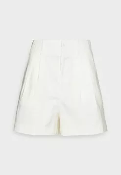 Scotch & Soda WIDE LEG HIGH RISE SUMMER - Shorts - Off White
