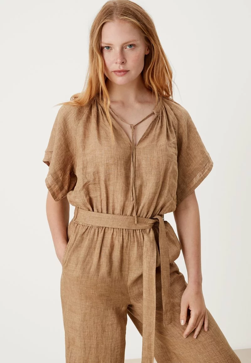 S.Oliver Jumpsuit - Dark Sand Melange 5 S.Oliver Jumpsuit - Dark Sand Melange - Image 5