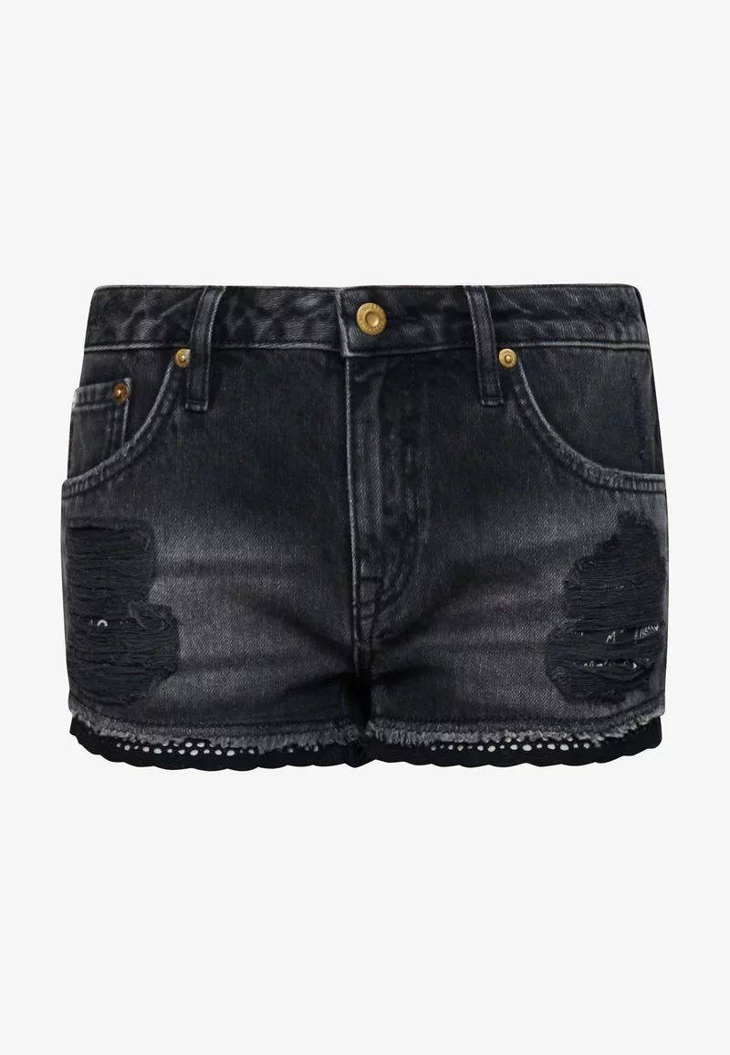 Superdry HOT - Jeans Shorts - Wolcott Black Stone 5 Superdry HOT - Jeans Shorts - Wolcott Black Stone - Image 5