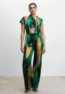 Mango LAGOS-A - Jumpsuit - Turquoise