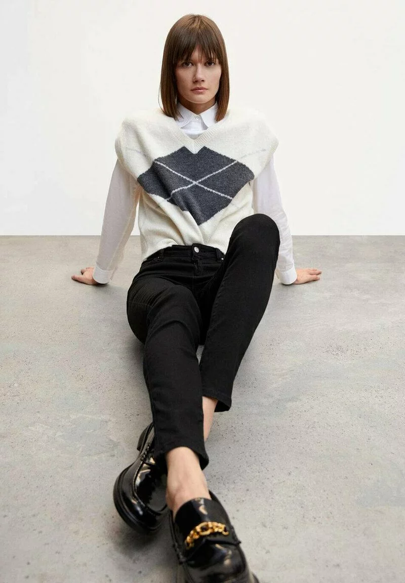 Mango ANNE - Jeans Slim Fit - Black Denim 5 Mango ANNE - Jeans Slim Fit - Black Denim - Image 5