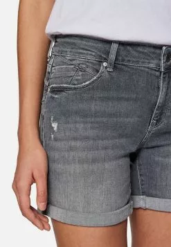 Mavi PIXIE - Jeans Shorts - Mid Grey Str -Hosen Elegante Boutique e57101f9170f40b2acefebed25757359
