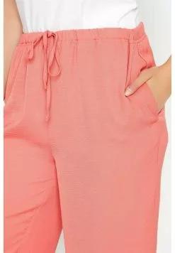 Long Tall Sally Stoffhose - Pink -Hosen Elegante Boutique e59b754505924cb481da04690e9be960