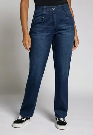 Ulla Popken MONY REISSVERSCHLUSSTASCHEN - Jeans Bootcut - Dark Blue Denim 5 Ulla Popken MONY REISSVERSCHLUSSTASCHEN - Jeans Bootcut - Dark Blue Denim - Image 5