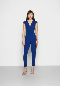 Wal G WALTER - Jumpsuit - Teal Blue -Hosen Elegante Boutique e86bd7d3921d421f9b712984841fa105