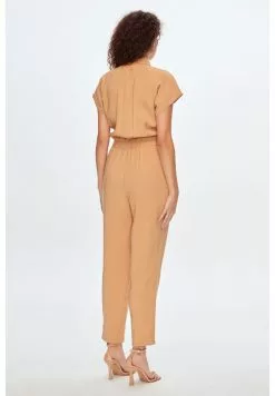 AdL SHORT SLEEVE - Jumpsuit - Camel -Hosen Elegante Boutique e9aa3fc4256b4cd6bd28e8bcf5de8ccd