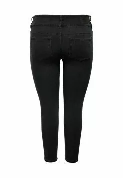 ONLY CARMAKOMA MIT HIGH WAIST CURVY CARANNA - Jeans Skinny Fit - Black -Hosen Elegante Boutique ea3b878748d346dfb32b01c5e020262c