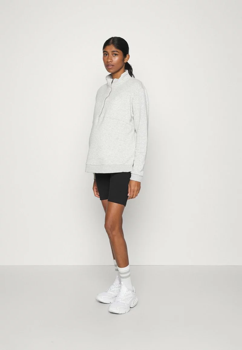 Anna Field MAMA SHORTS 2 PACK - Shorts - Black/ Mottled Dark Grey 1 Anna Field MAMA SHORTS 2 PACK - Shorts - Black/ Mottled Dark Grey