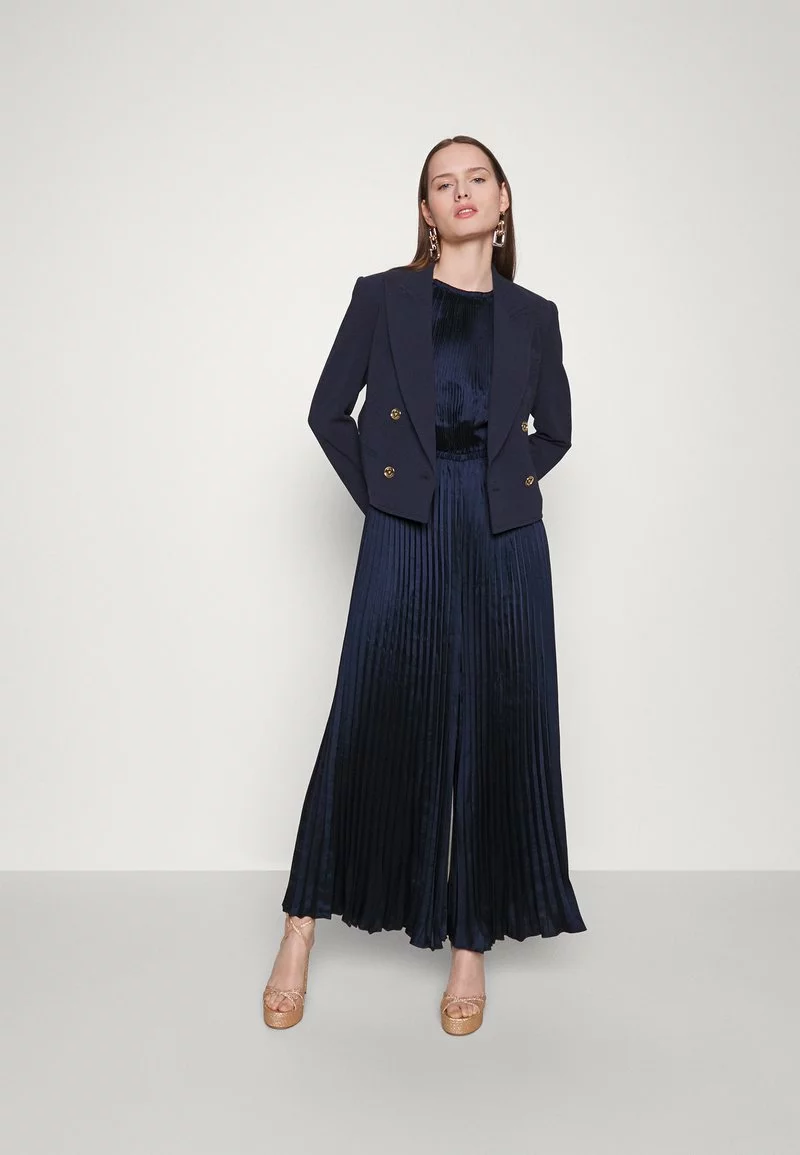 MICHAEL Michael Kors CHAIN HALTER - Jumpsuit - Midnightblue 2 MICHAEL Michael Kors CHAIN HALTER - Jumpsuit - Midnightblue - Image 2