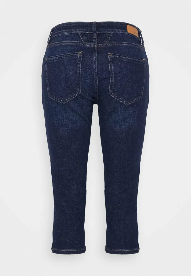 S.Oliver Jeans Shorts - Dark Blue Stretched Denim 2 S.Oliver Jeans Shorts - Dark Blue Stretched Denim - Image 2