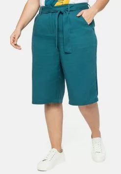 Sheego Shorts - Dunkelpetrol