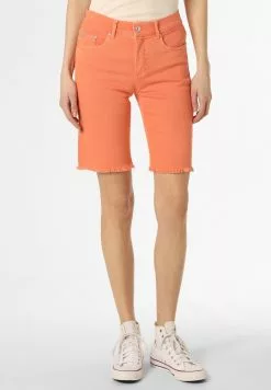 Anna Montana FLORIDA - Jeans Shorts - Orange
