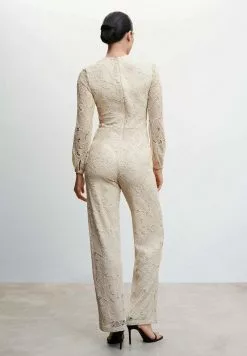 Mango LILOU A - Jumpsuit - Ecru 9 Mango LILOU A - Jumpsuit - Ecru -Hosen Elegante Boutique ec1790682eb2400dbfd21552e614c4a9