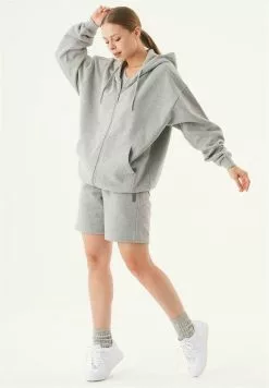 ORGANICATION SHEYMA - Shorts - Grey Melange 10 ORGANICATION SHEYMA - Shorts - Grey Melange -Hosen Elegante Boutique ed2e2905b7aa4d5fa3f5b5a7fda9c89d