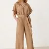 S.Oliver Jumpsuit - Dark Sand Melange