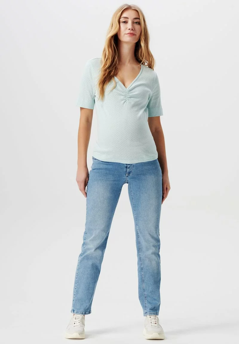ESPRIT Maternity STRAIGHT UMSTANDS - Jeans Straight Leg - Lightwash 1 ESPRIT Maternity STRAIGHT UMSTANDS - Jeans Straight Leg - Lightwash