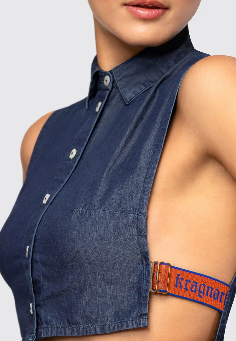 Kragnart CARLA - Sonstige Accessoires - Blau Jeans 3 Kragnart CARLA - Sonstige Accessoires - Blau Jeans - Image 3