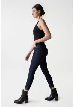 Salsa Jeans SECRET PUSH IN CROPPED - Jeans Skinny Fit - Blue -Hosen Elegante Boutique f525ec25c84e4eb0b60d91ab10c84c23