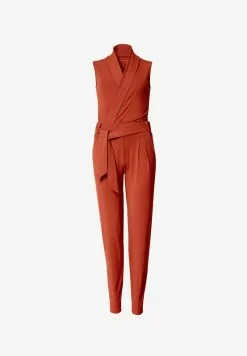 Les Lunes STELLA - Jumpsuit - Rouge -Hosen Elegante Boutique f5a16f7fb5624672bdd233b6378654cd