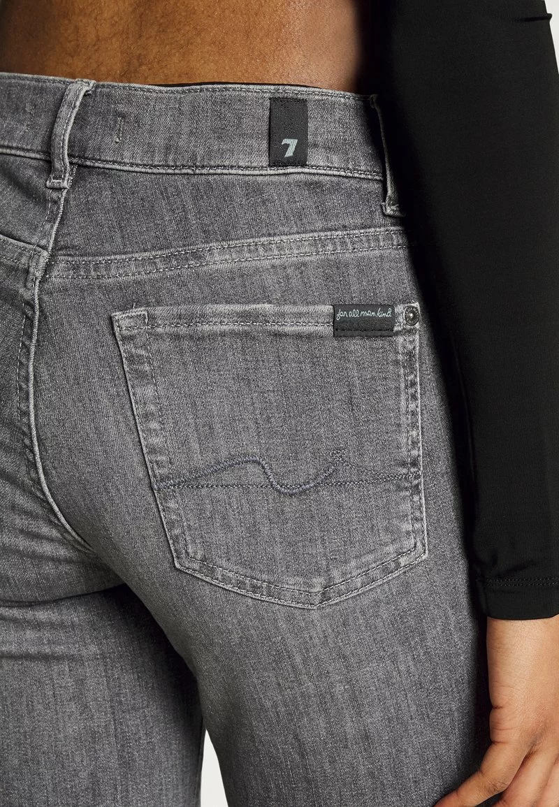 7 For All Mankind THE CROP SOHO - Jeans Straight Leg - Grey 5 7 For All Mankind THE CROP SOHO - Jeans Straight Leg - Grey - Image 5