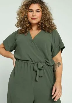 PAPRIKA CACHE COEUR KIMONO - Jumpsuit - Khaki 10 PAPRIKA CACHE COEUR KIMONO - Jumpsuit - Khaki -Hosen Elegante Boutique f6e35152f4db4a45b3ef125ef5ef92ec