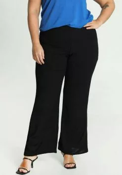 PAPRIKA UNI TAILLE ÉLASTIQUÉE - Stoffhose - Black